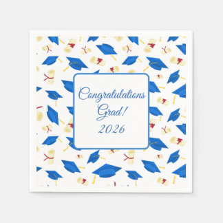 Graduation Cap Napkins