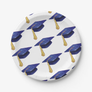 Graduation Cap Paper Plate