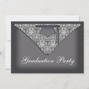 Graduation Cap Party Invitation
