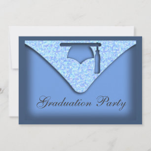 Graduation Cap Party Invitation