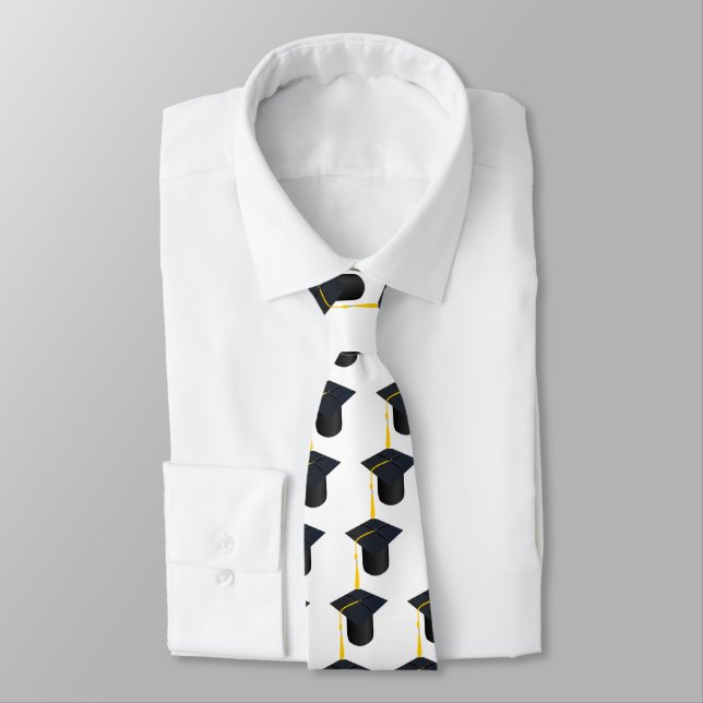 Graduation Cap Tie (Tied)