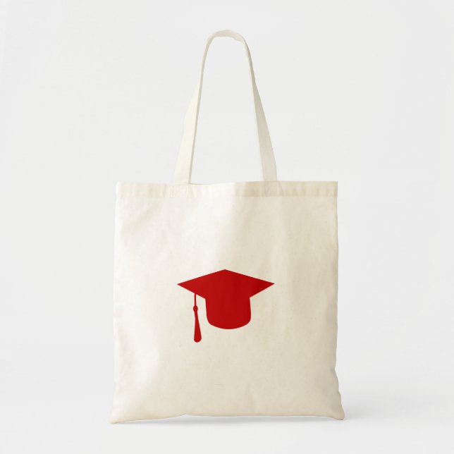 Graduation Cap Tote Bag (Front)
