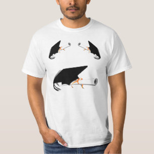 Graduation Cap With Diploma T-Shirt