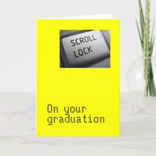 Graduation card