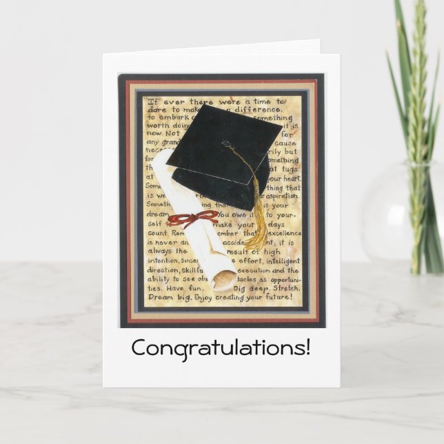 graduation card (Front)
