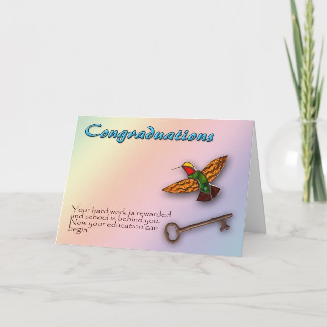 GRADUATION CARD #1 (Front)