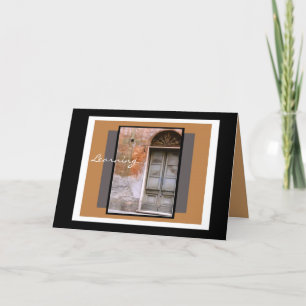 Graduation Card Doorway to the future