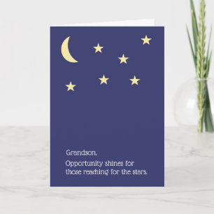 Graduation Card for Grandson