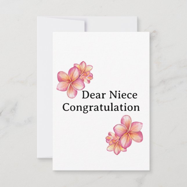 graduation card for niece (Front)