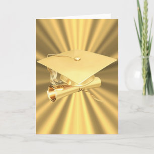 Graduation Card-Gold Card