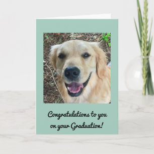 Graduation Card - Golden Retriever