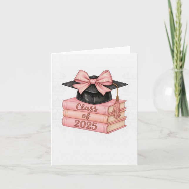 Graduation card, graduate, congratulations thank you card (Front)