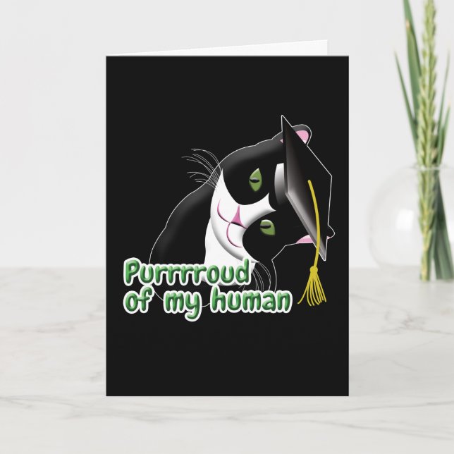 Graduation Cat Card (Front)