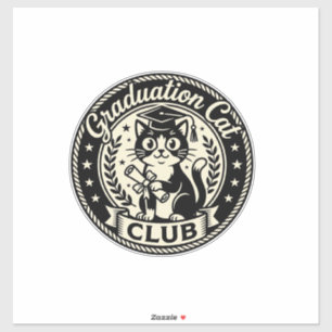 Graduation Cat Funny Cat Graphic - Graduation Cat