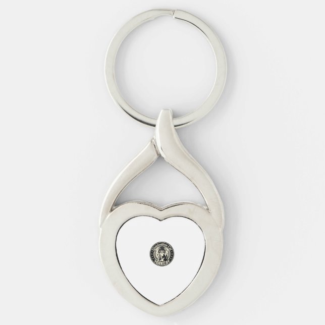 Graduation Cat Funny Cat Graphic - Graduation Cat  Key Ring (Front)