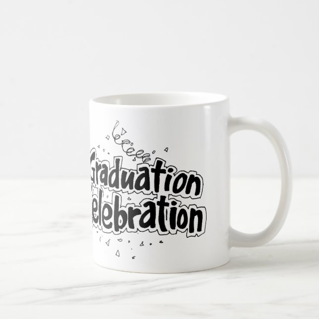 Graduation Celebration Coffee Mug (Right)