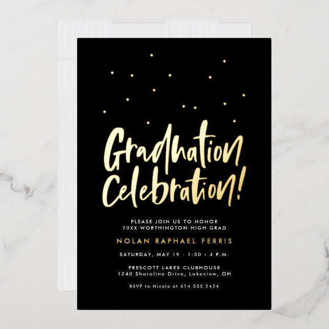 Graduation celebration fun confetti  (Envelope)