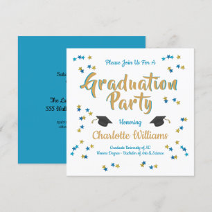 Graduation Celebration Party Invitation
