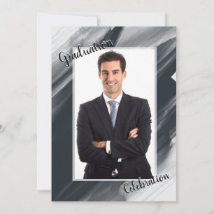 Graduation Celebration Photo Invitation