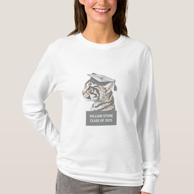 Graduation Celebratory Personalised T-Shirt (Front)