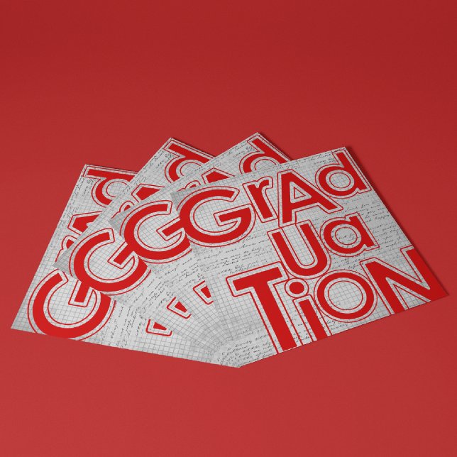 Graduation Ceremony & Party Annoucements Invitation (Creator Uploaded)