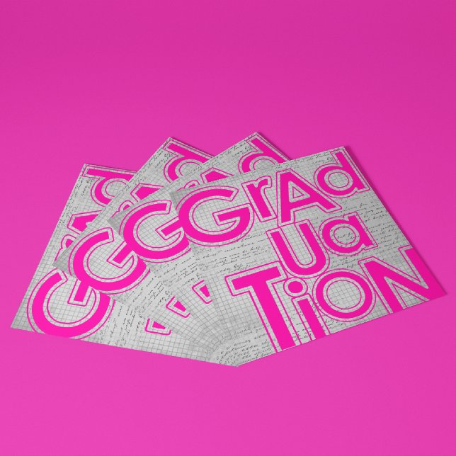 Graduation Ceremony & Party Annoucements Invitation (Creator Uploaded)