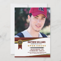 Graduation Certificate Photo Invitation