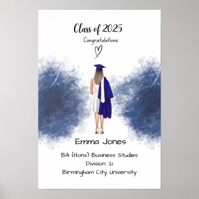 Graduation certificate  poster (Front)