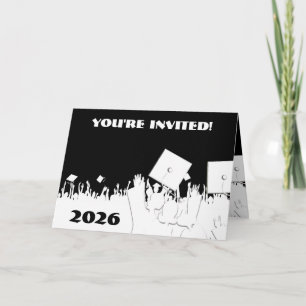 Graduation Change Background/Font Colour Invitation