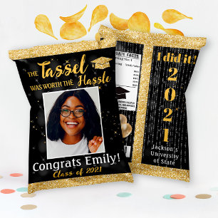 Graduation Chip Bag Party Favours B11 Flyer