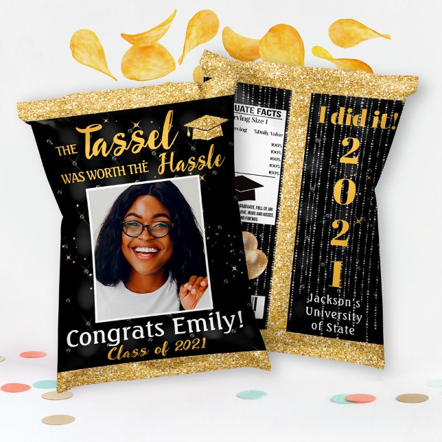 Graduation Chip Bag Party Favours B11 Flyer (Creator Uploaded)