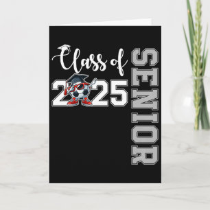 Graduation Cl Of 2025 Senior Dabbing Soccer Toddle Card