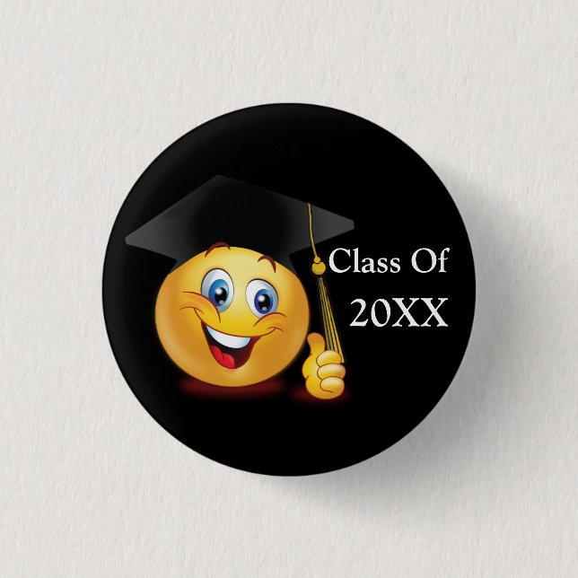 Graduation Class Custom 3 Cm Round Badge (Front)