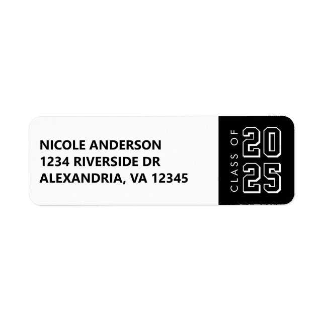 Graduation Class of (Front)