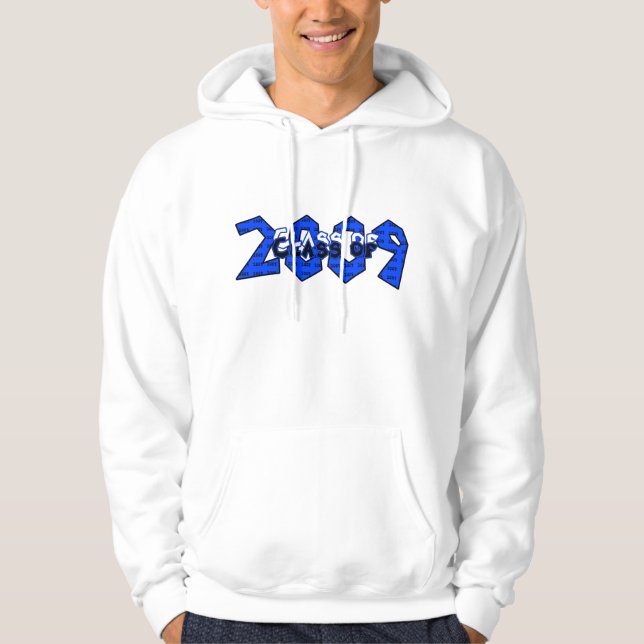 Graduation Class of 2009 Blue Hoodie (Front)