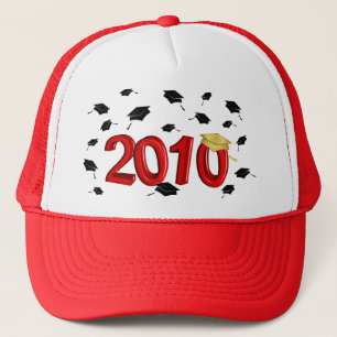 Graduation - Class of 2010 - Red and Gold Trucker Hat