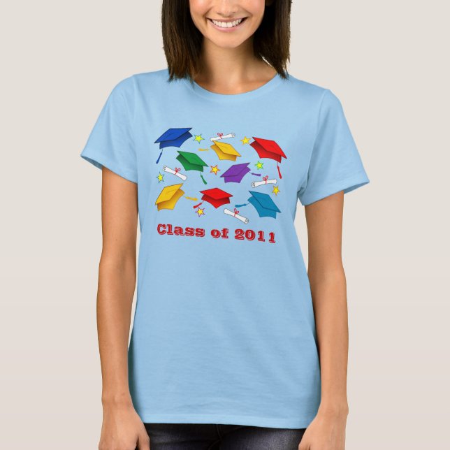 Graduation - Class of 2011 - Red Ringer T-shirts (Front)