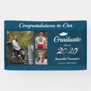 Graduation Class of 2020 Photo Collage Banner