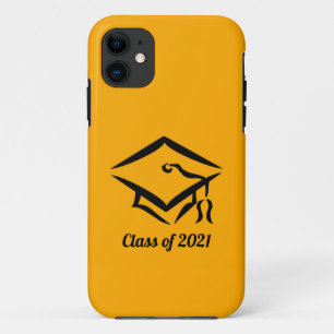 Graduation Class of 2021 GLDBLK iPhone 11 Case
