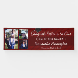Graduation Class of 2021 Photo Collage Banner