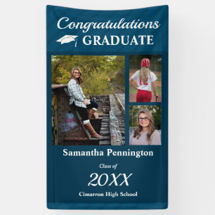 Graduation Class of 2021 Photo Collage Banner