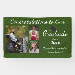 Graduation Class of 2021 Photo Collage Banner