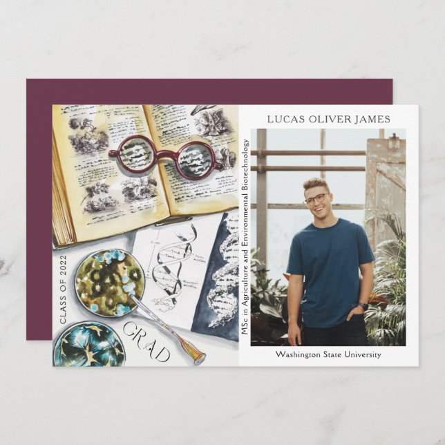 Graduation Class of 2022 Environmental Science (Front/Back)