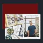 Graduation Class of 2022 Environmental Science<br><div class="desc">Graduation Class of 2022 Medical Environmental Science Forestry Agriculture Grad Photo Announcement features a watercolor illustration of a biologist workplace which includes glasses, books, laboratory petri dishes, microbes, pipette, viruses and more. The text "Grad", your qualification, name, year of qualification and location of study. Personalise by editing the text in...</div>