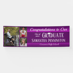 Graduation Class of 2022 Photo Collage Banner