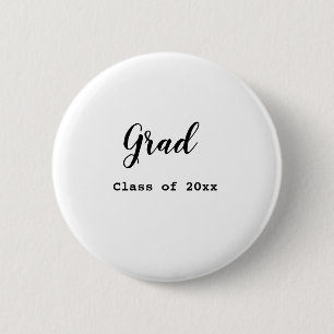 Graduation class of 2023 congratulation add your n 6 cm round badge