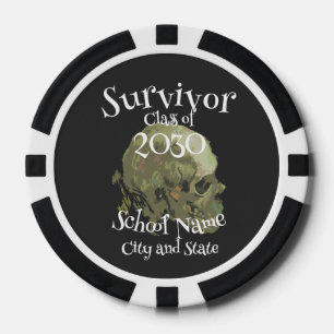 Graduation Class of 2024 2025 2026 2027 2028 2029 Poker Chips