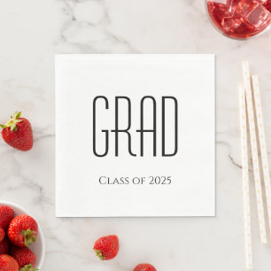 Graduation Class of 2024 Minimalist Napkin
