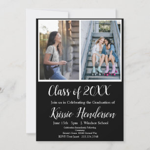 Graduation, Class of 2024, Photo Invitation