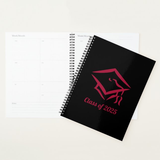 Graduation Class of 2025 BLKDKRD Customise Year Planner (Display)